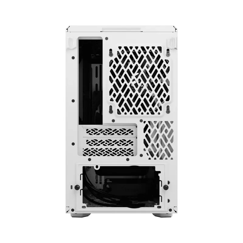 Fractal Design Meshify 2 Nano - Mini-ITX korpusas (grūdintas stiklas) - be maitinimo šaltinio (ATX) - Baltas - USB/Garsas (FD-C-MES2N-02)