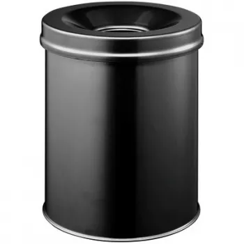 Durable 3305-01 plieninė šiukšliadėžė su gesinimo dangčiu 15 l