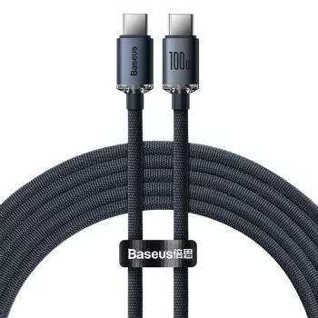 USB laidas Baseus CAJY000701 2 m USB-C juodas 0.48 Gbit/s