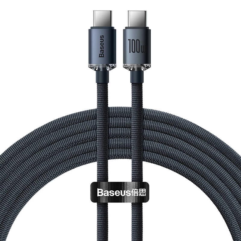 USB laidas Baseus CAJY000701 2 m USB-C juodas 0.48 Gbit/s