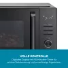 Kombinuota mikrobangų krosnelė SEVERIN MW 7798, ant stalviršio, 29 L, 900 W, juoda, 315 mm besisukantis padėklas