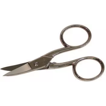 Manikiūrinės žirklės c.k tools C8061, 90 mm, nikeliuotos, precizinės nagų priežiūros įrankis