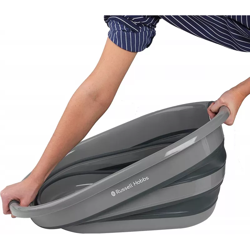 Sulankstoma skalbinių krepšys Russell Hobbs LA053879GRYFEU7 27L
