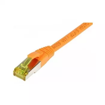 Patch Laidas RJ45, CAT6A 500MHz, 1,5 m, oranžinis, S-STP (S/FTP), TPE/LSZH (Ultraflex), AWG26, su Cat.7 žaliava, Synergy 21 (S217688)