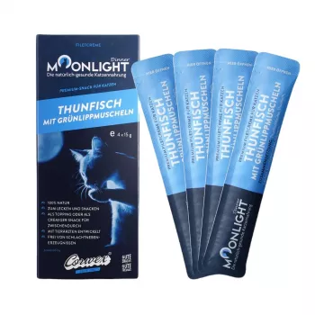 MOONLIGHT Dinner Tunac su midija – skanėstai katėms 4x15g