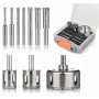 Deimantinių grąžtų rinkinys Smart SM-25-SET10G, 10 vnt., skersmenys 4–68 mm
