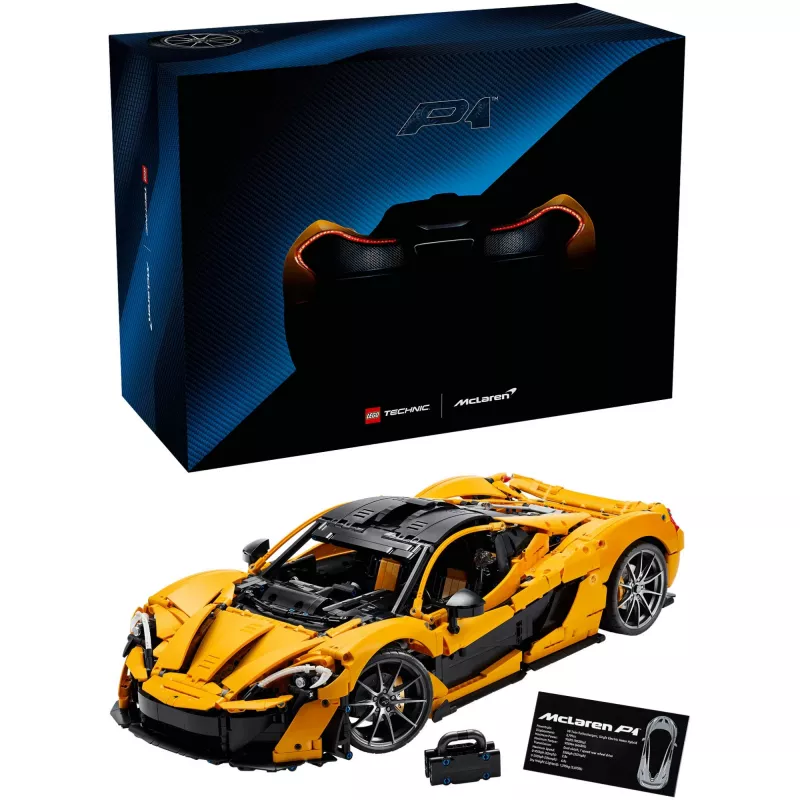 LEGO Technic 42172 McLaren P1 Modelio Automobilio Rinkinys Suaugusiems