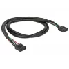 Vidinis USB kabelis DeLOCK 82437 0,5 m 10 kontaktų (patelė)