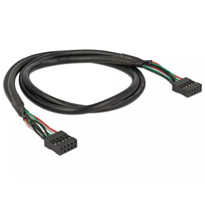Vidinis USB kabelis DeLOCK 82437 0,5 m 10 kontaktų (patelė)