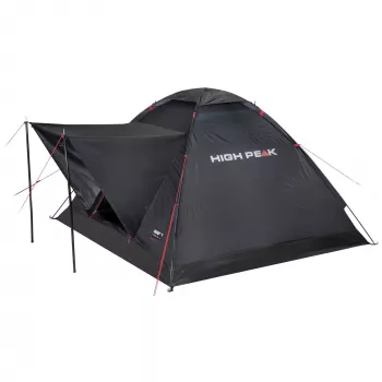 Piramidinė palapinė High Peak Beaver 3 3 asmenys kietu karkasu vandens stulpelis 150 cm