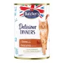 Butcher's Delicious Dinners drėgnas kačių maistas, gabaliukai su elniena drebučiuose, 400 g