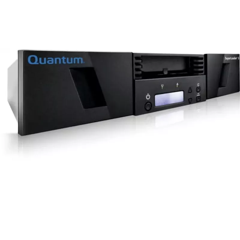 Quantum SuperLoader 3 su (Model C) įrenginiu - Juostinis automatinis krautuvas - 96 TB / 240 TB - Lizdai: 8 - LTO Ultrium (12 TB / 30 TB)