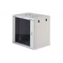 Sieninis tinklo spintos stovas DIGITUS Dynamic-N 12U, 19 colių, 600x450 mm (PxG), IP20, rakinamas stiklinis durys, nesurinktas