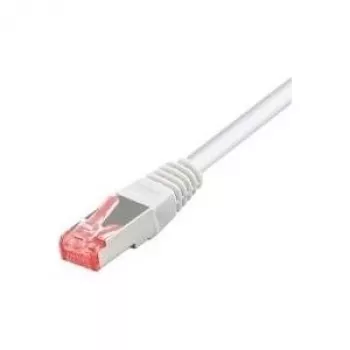 Tecline - jungiamasis kabelis - RJ-45 (M) į RJ-45 (M) - 1,5 m - SFTP, PiMF - CAT 6 - halogenų neturintis, su apsauga nuo užkabinimo - baltas (715015W)