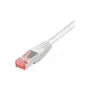 Tecline - jungiamasis kabelis - RJ-45 (M) į RJ-45 (M) - 1,5 m - SFTP, PiMF - CAT 6 - halogenų neturintis, su apsauga nuo užkabinimo - baltas (715015W)
