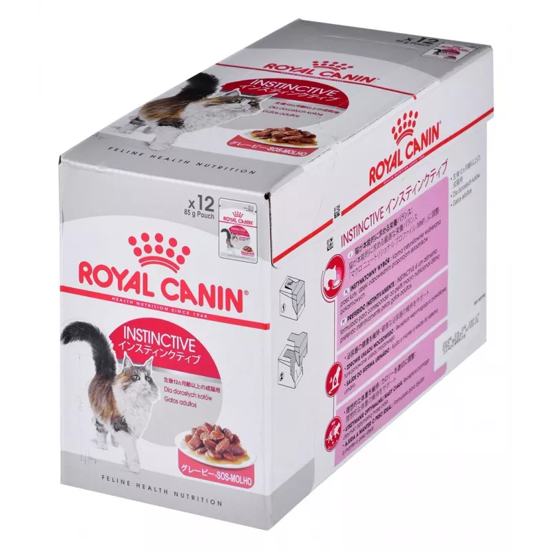 Royal Canin FHN Instinctive drėgnas pašteto tipo kačių maistas suaugusioms katėms, 12 x 85 g