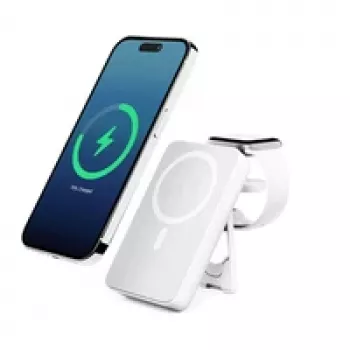 Nešiojamas maitinimo bankas ALOGIC LIFT 4 in 1 belaidžiu įkrovimu 10000 mAh