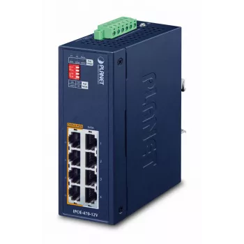 Pramoninis 4 prievadų Gigabit Ethernet jungiklis PLANET IP30