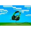 Laidinis žaidimų ausinių komplektas Razer Kraken V4 X — supra-aurinės, 20–20000 Hz, 1,8 m kabelis, 310 g, juoda/žalia