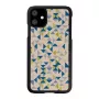 Korpusas iPhone 11 man and wood — mėlynas trikampis ant juodo, kietas apvalkalas
