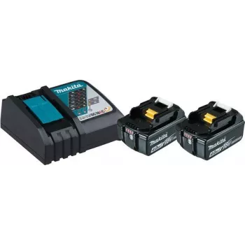Makita DC18RC - Maitinimo šaltinio rinkinys - Akumuliatoriaus įkroviklis + 2 akumuliatoriai - Li-Ion - 4 Ah - 72 Wh - 1 akumuliatoriaus įkrovimo vieta (197490-7)
