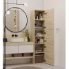 Topeshop S43 SONOMA vonios spintelė su stalčiumi Ąžuolas