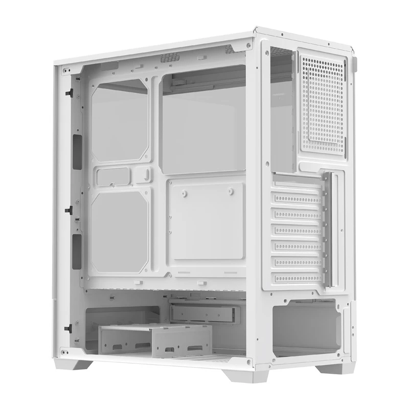 Kompiuterio korpusas DarkFlash C365 (baltas) ATX/mATX/Mini-ITX suderinamas