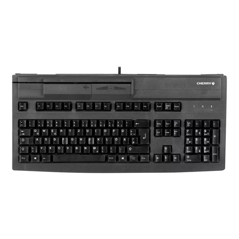 CHERRY MultiBoard MX V2 G80-8000 klaviatūra universali USB QWERTZ vokiška juoda