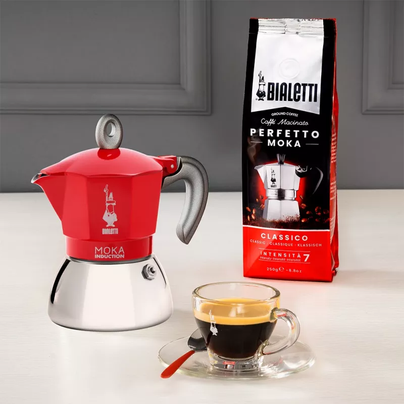 Bialetti Moka Induction kavinukas 4 puodeliams