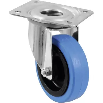 Kėdės ratukas Roadinger 100 mm šviesiai mėlynas