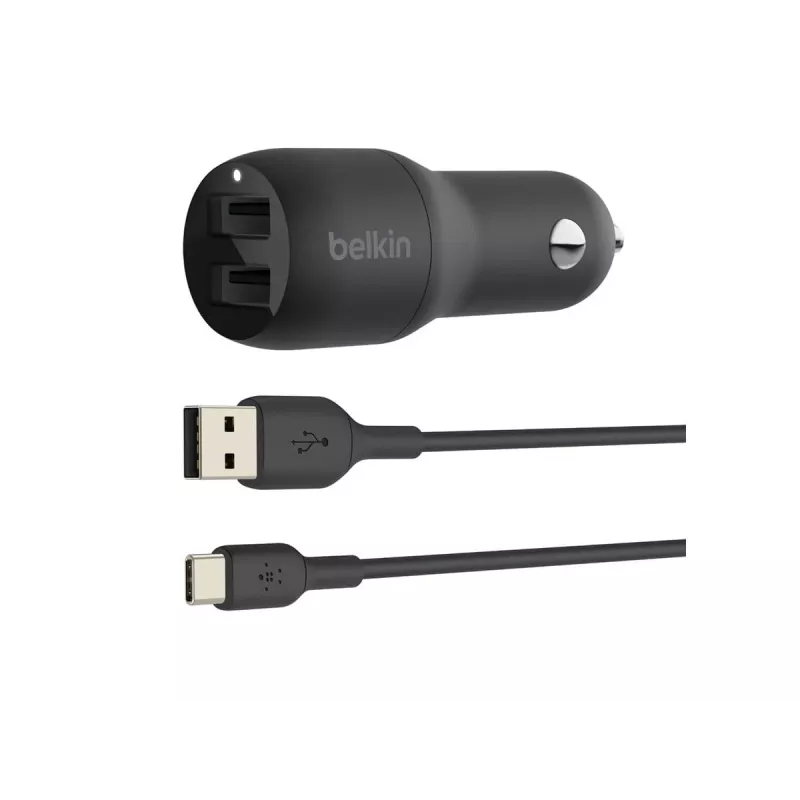 Automobilinis įkroviklis Belkin Boost Charge CCE001BT1MBK