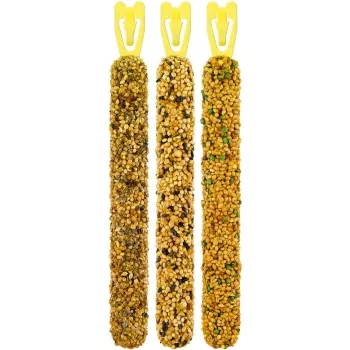 VITAKRAFT Cracker Mix Bananas, kivi, paprika – skanėstai banguotoms papūgėlėms – 3 vnt.