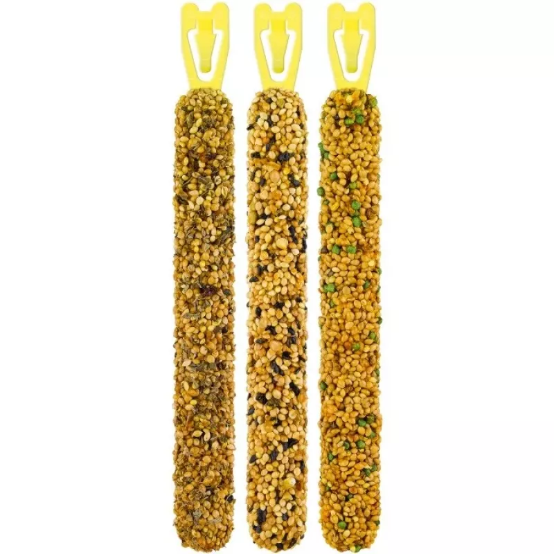 VITAKRAFT Cracker Mix Bananas, kivi, paprika – skanėstai banguotoms papūgėlėms – 3 vnt.