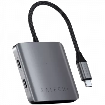 Satechi USB-C 3.2 stotelė su Power Delivery, 4 prievadai