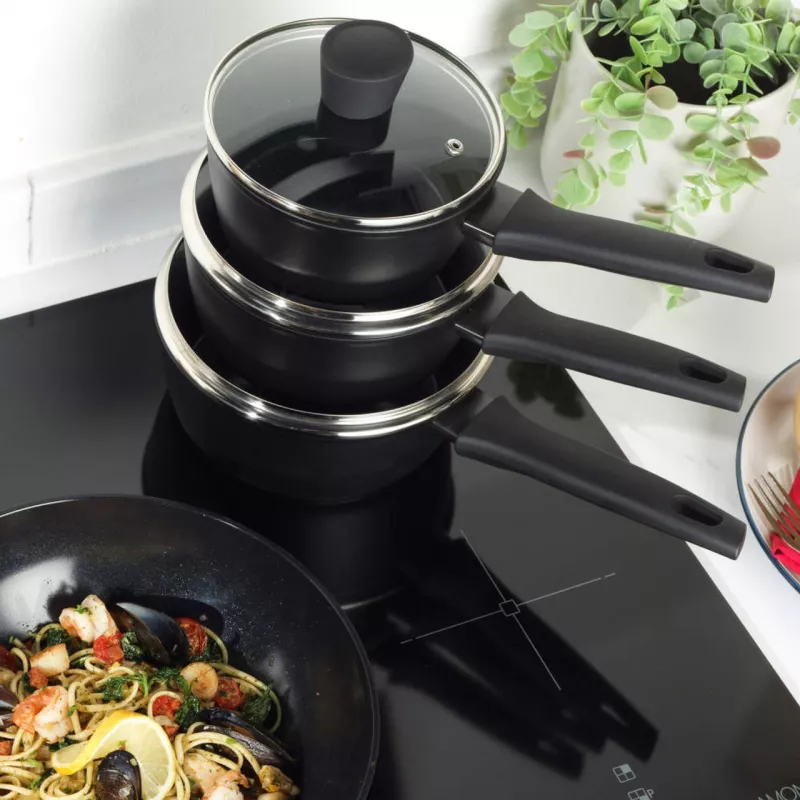 Puodas Russell Hobbs RH03259EU7 18 cm nerūdijančio plieno, viryklei skirtas kepimo puodas