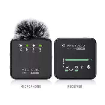 Belaidis mikrofonas Easypix MyStudio Wireless Mic Uno 62023