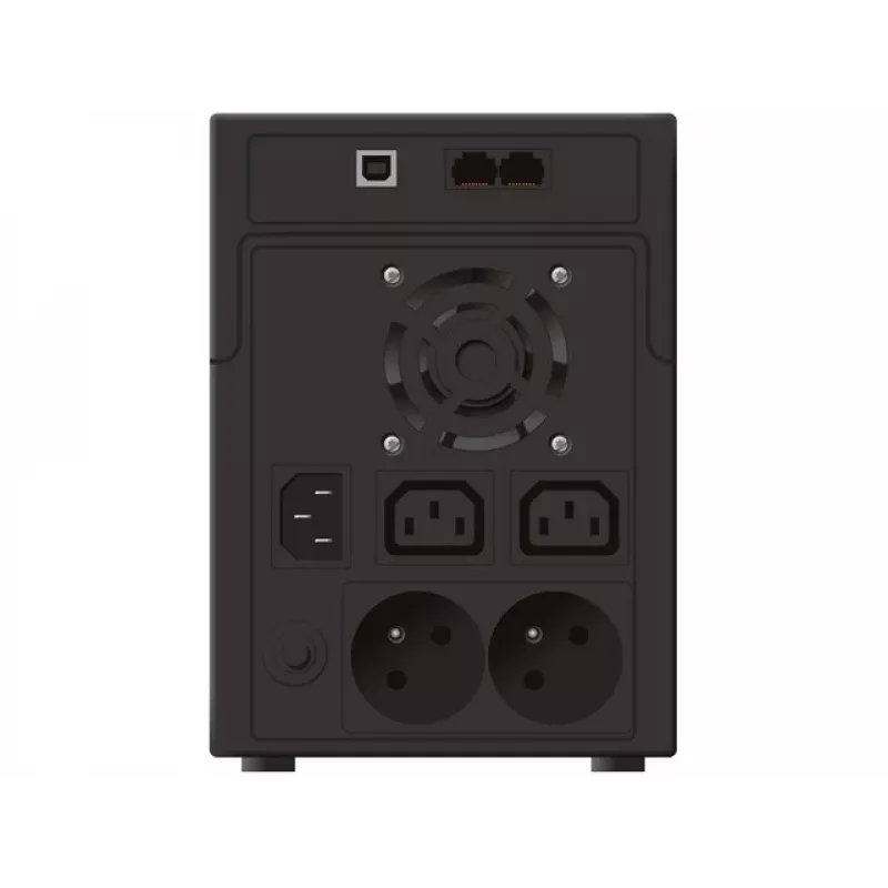PowerWalker VI 2200 LCD/FR nepertraukiamo maitinimo šaltinis (UPS) linijinis-interaktyvus