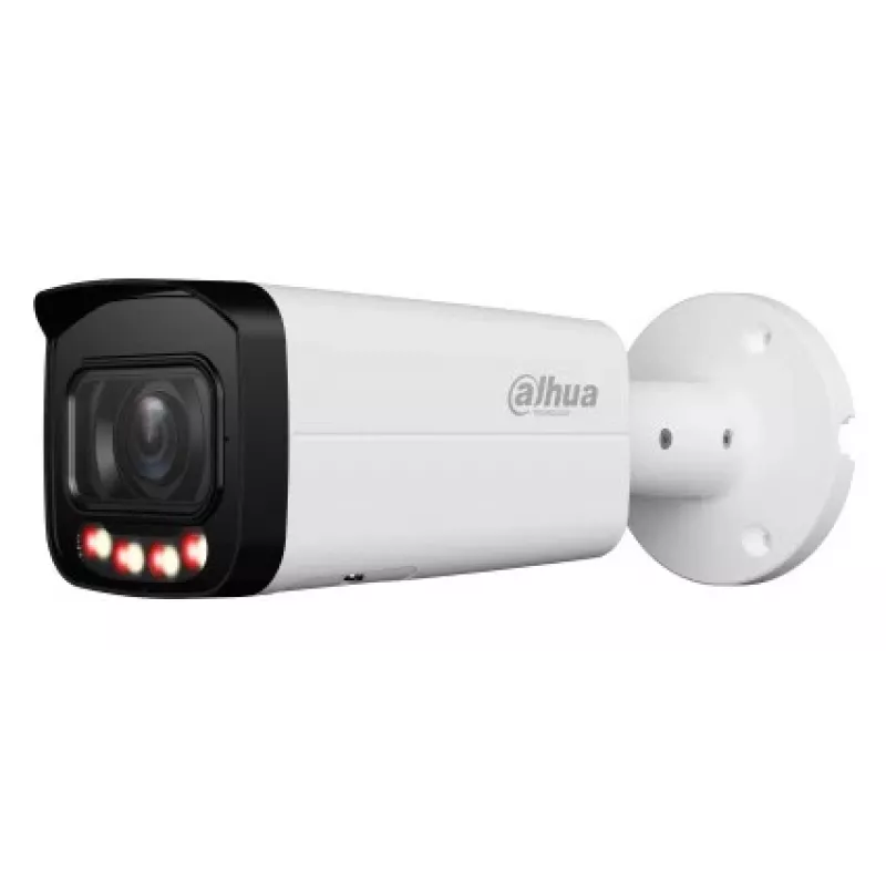 IP apsaugos kamera DAHUA IPC-HFW2449T-ZAS-IL – 4 MP, 2,7–13,5 mm motorizuotas priartinimas, IP67/IK10, PoE, IR/balti šviesos diodai