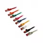 Pataisos kabelis RJ45 CAT6 250MHz 10m juodas S-STP (S/FTP) TPE/LSZH (Superflex) Synergy 21
