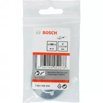 Bosch fiksavimo veržlė, flanšinė veržlė, sidabrinė, metalinė