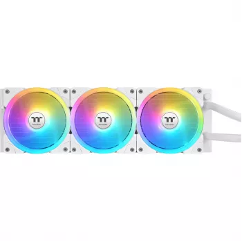 Skysčio aušintuvas AIO THERMALTAKE MAGFloe 360 Ultra White, 360 mm radiatorius, baltas