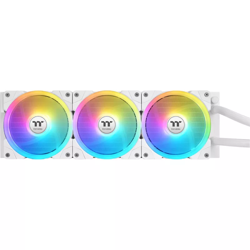 Skysčio aušintuvas AIO THERMALTAKE MAGFloe 360 Ultra White, 360 mm radiatorius, baltas