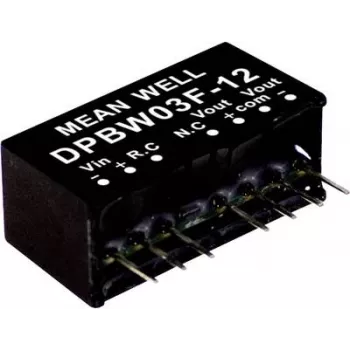 Maitinimo adapteris MEAN WELL DPBW03F-05 3W 5V 0,3A RoHS