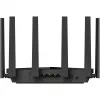 Stalininis maršrutizatorius Cudy WR11000 – tribandinis 2,4/5/6 GHz, Wi‑Fi 7, 4× 2,5 Gigabit LAN, 5765 Mbps 6 GHz juostoje, 512 MB RAM