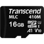 Transcend 410M 16 GB MicroSDHC MLC Class 10 atminties kortelė (TS16GUSD410M)