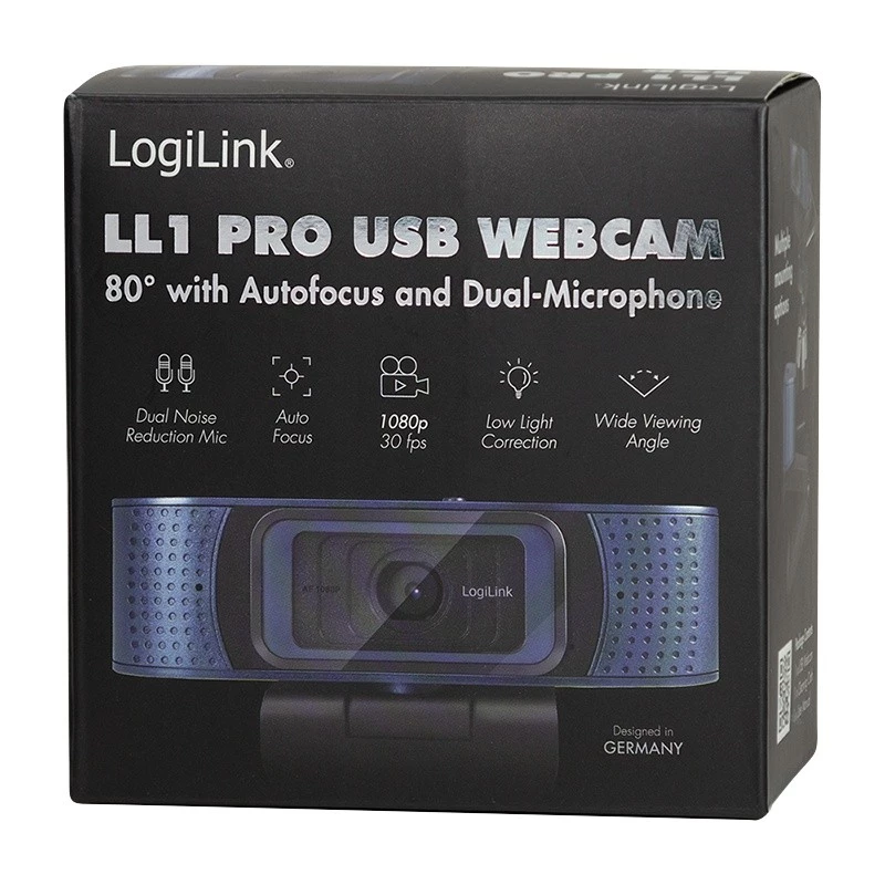 Internetinė kamera LogiLink HD USB Pro (UA0379)