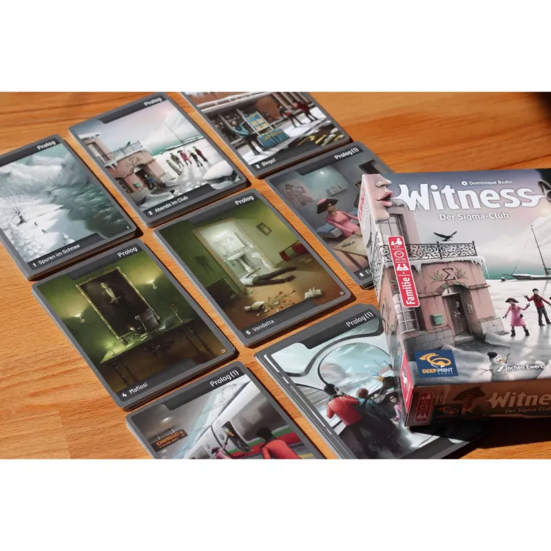 Deep Print Games: Witness - Der Sigma-Club, Dėlionė