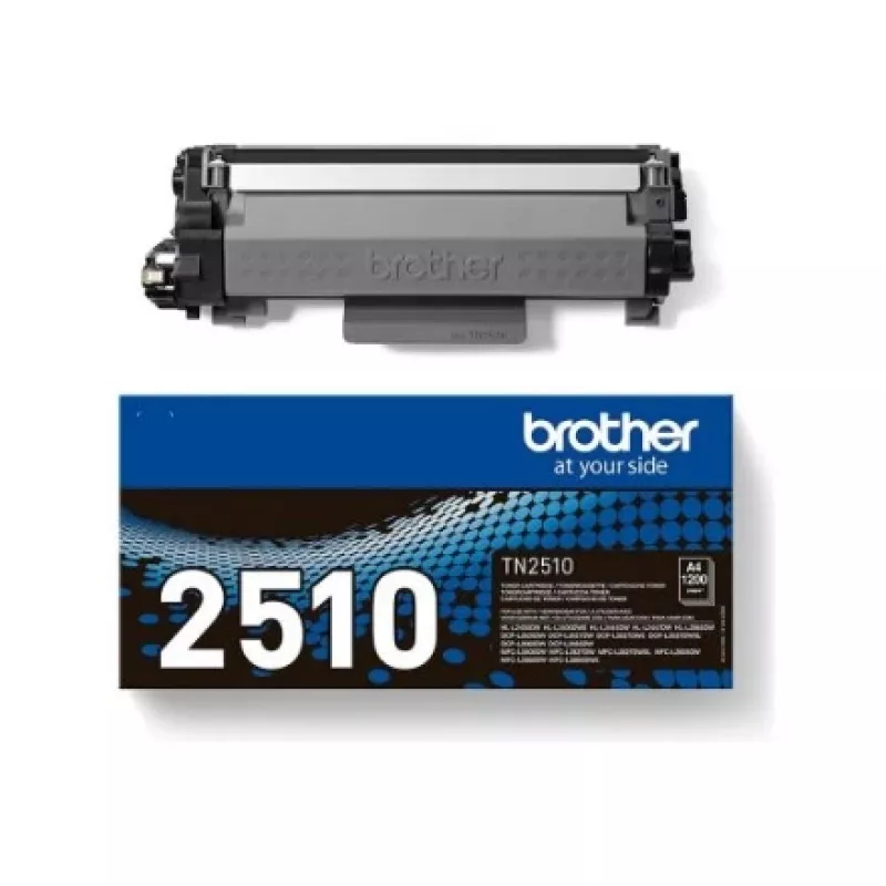 Originalus kasečių toneris Brother TN-2510 2500 puslapių Juoda