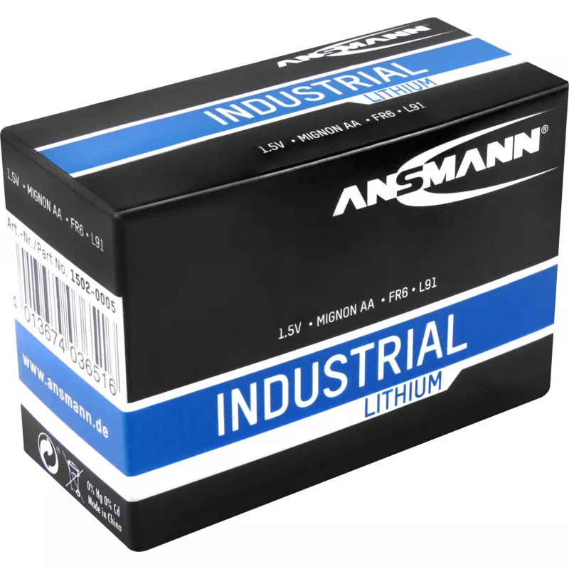 Vienkartinė baterija Ansmann 1502-0005 AA ličio
