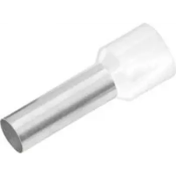Cimco 187000 Ferula 0,5 mm² iš dalies izoliuota balta 100 vnt.